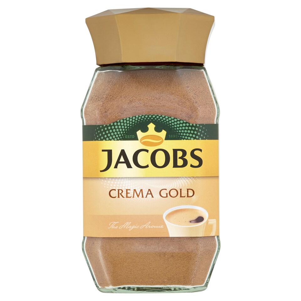 JACOBS CREMA GOLD instantní káva 200g