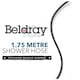 image 2 of Beldray Black Shower Hose 1.75M