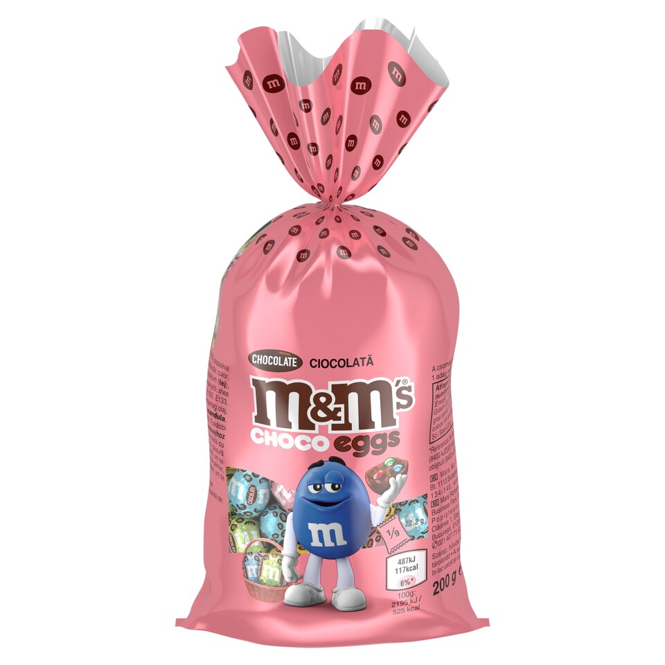 M&M's Mliečne čokoládové vajíčka 200 g