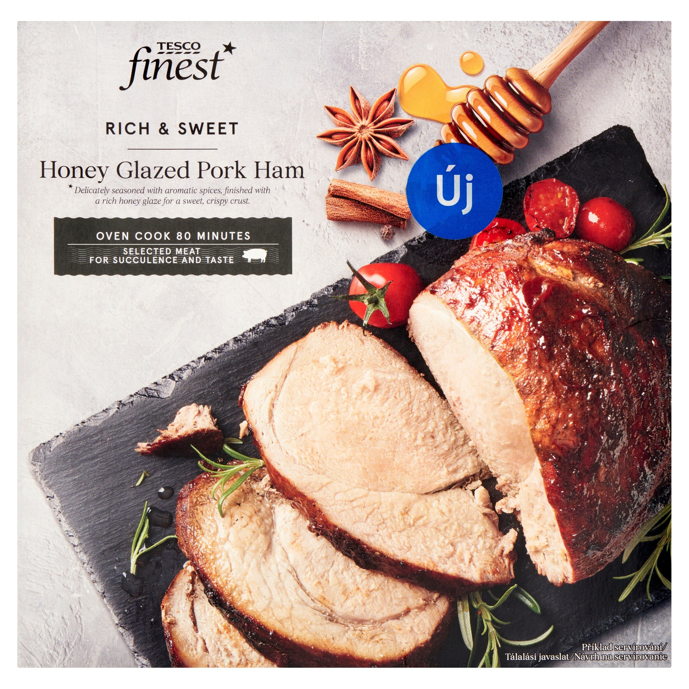 Tesco Finest f&szerezett sertéscomb csont nélkül mézes öntettel - Tesco ...