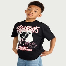 K-Pop Demon Hunters Pure Cotton T-Shirt in Black
