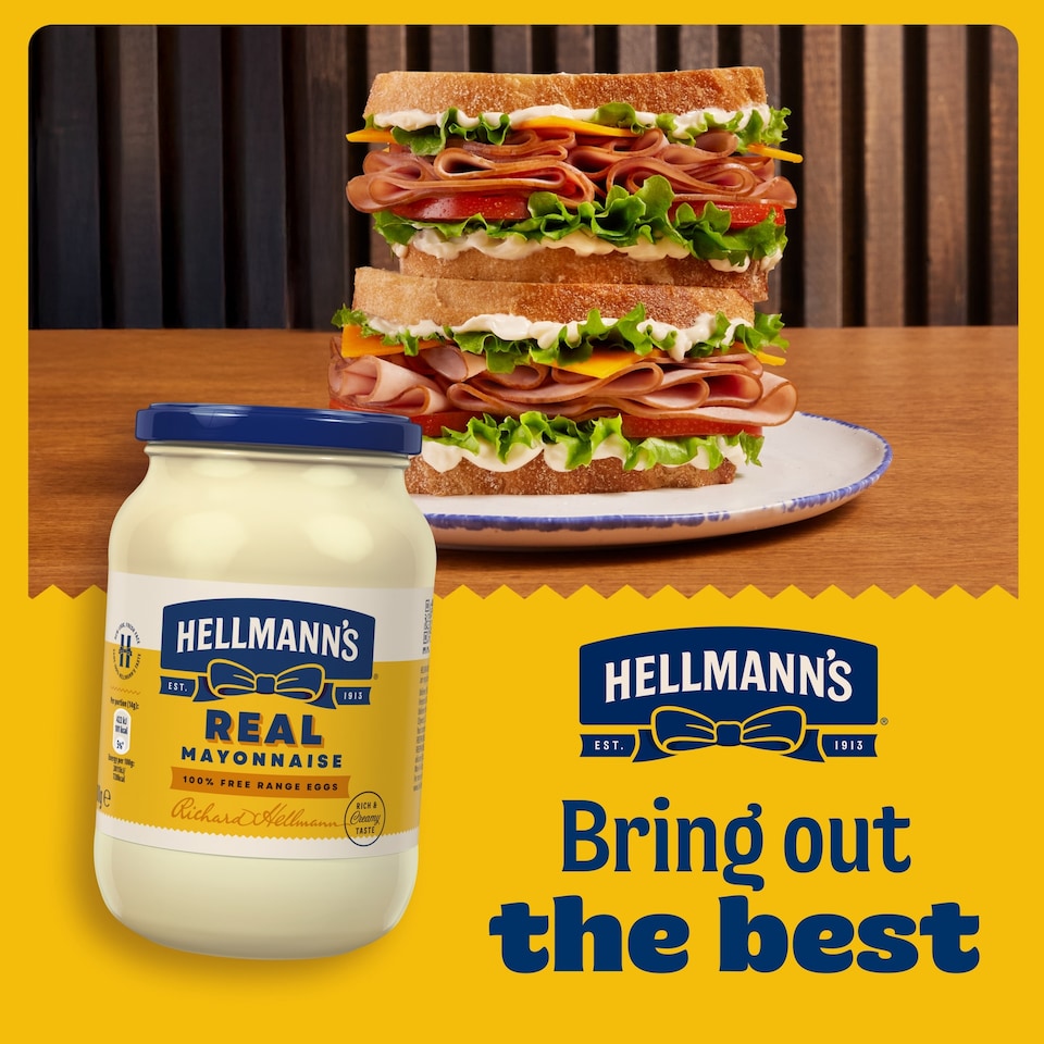 image 1 of Hellmann's Real Mayonnaise Jar 400g