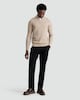 image 2 of F&F Pure Cotton Ribbed Half Zip Jumper in Cream