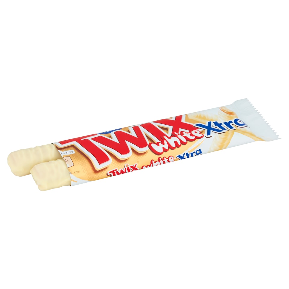 image 1 of Twix Xtra White Chocolate Biscuit Twin Bars 75g