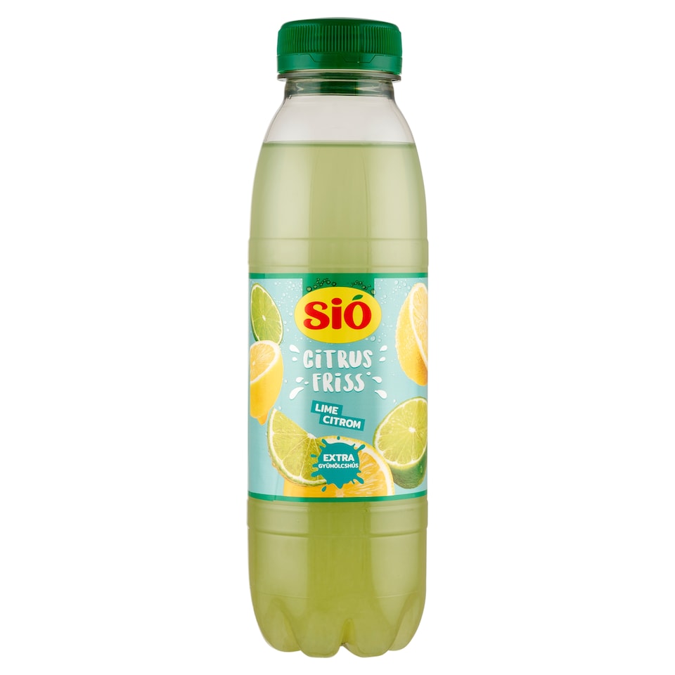 Sió Citrus Fresh Lime-Lemon Drink with Fruit Pulp 0,4 l