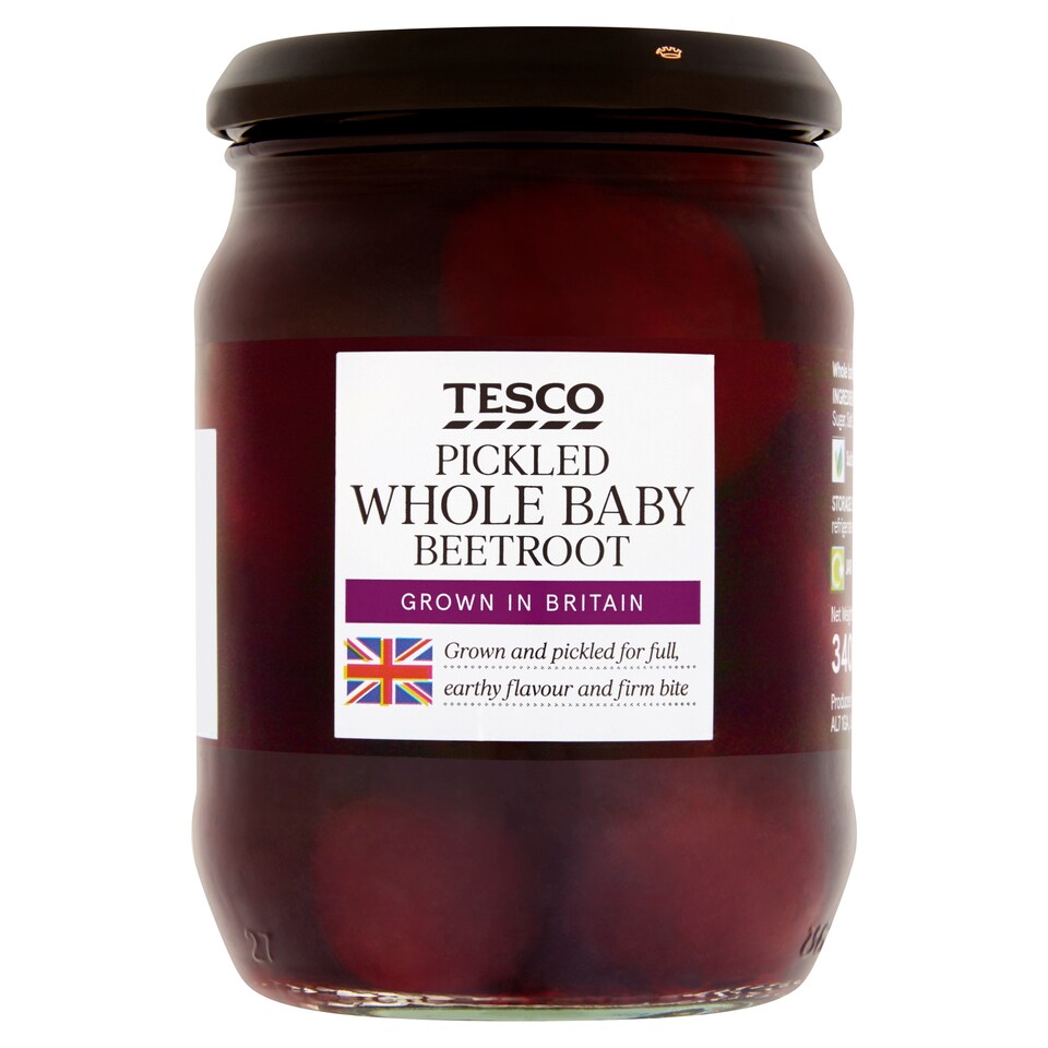 Tesco Whole Pickled Beetroot340g