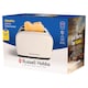 image 1 of Russell Hobbs Classics Jasmine White 2 Slice Toaster