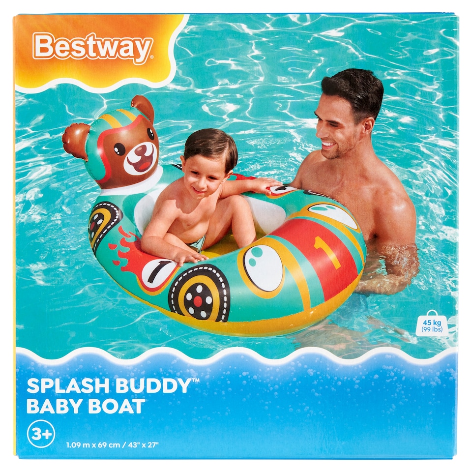 Bestway Splash Buddy babahajó 1,09 m x 69 cm