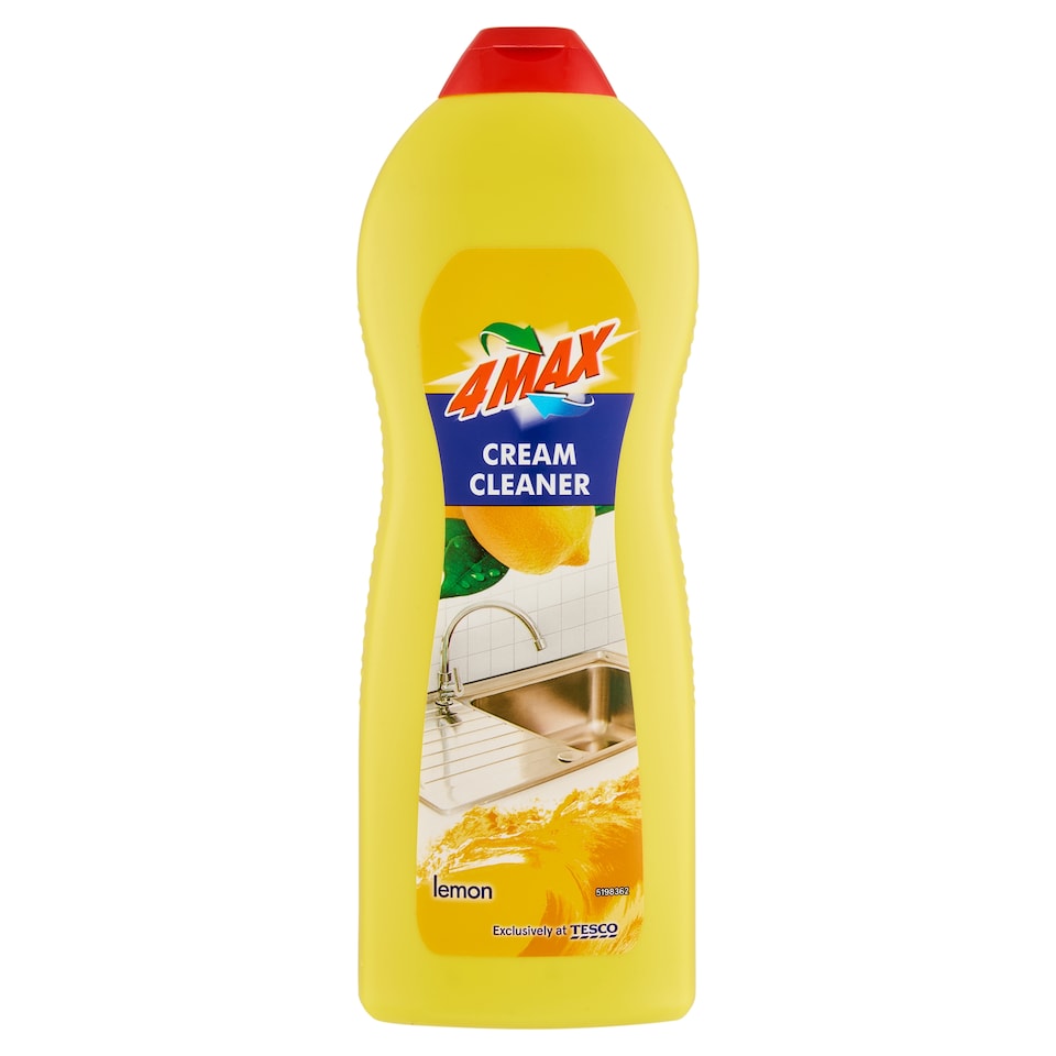 4MAX Lemon krémový čistiaci prostriedok 750 ml