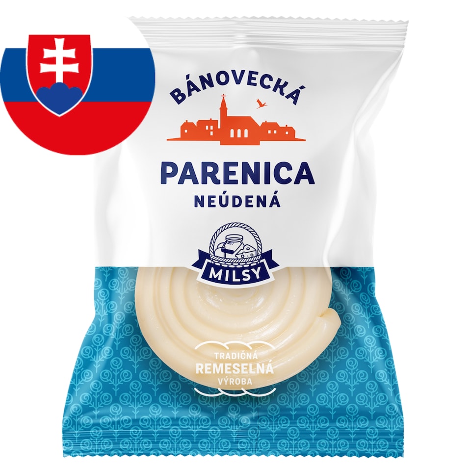 Milsy Banovecká Unsmoked Parenica Cheese 110 g