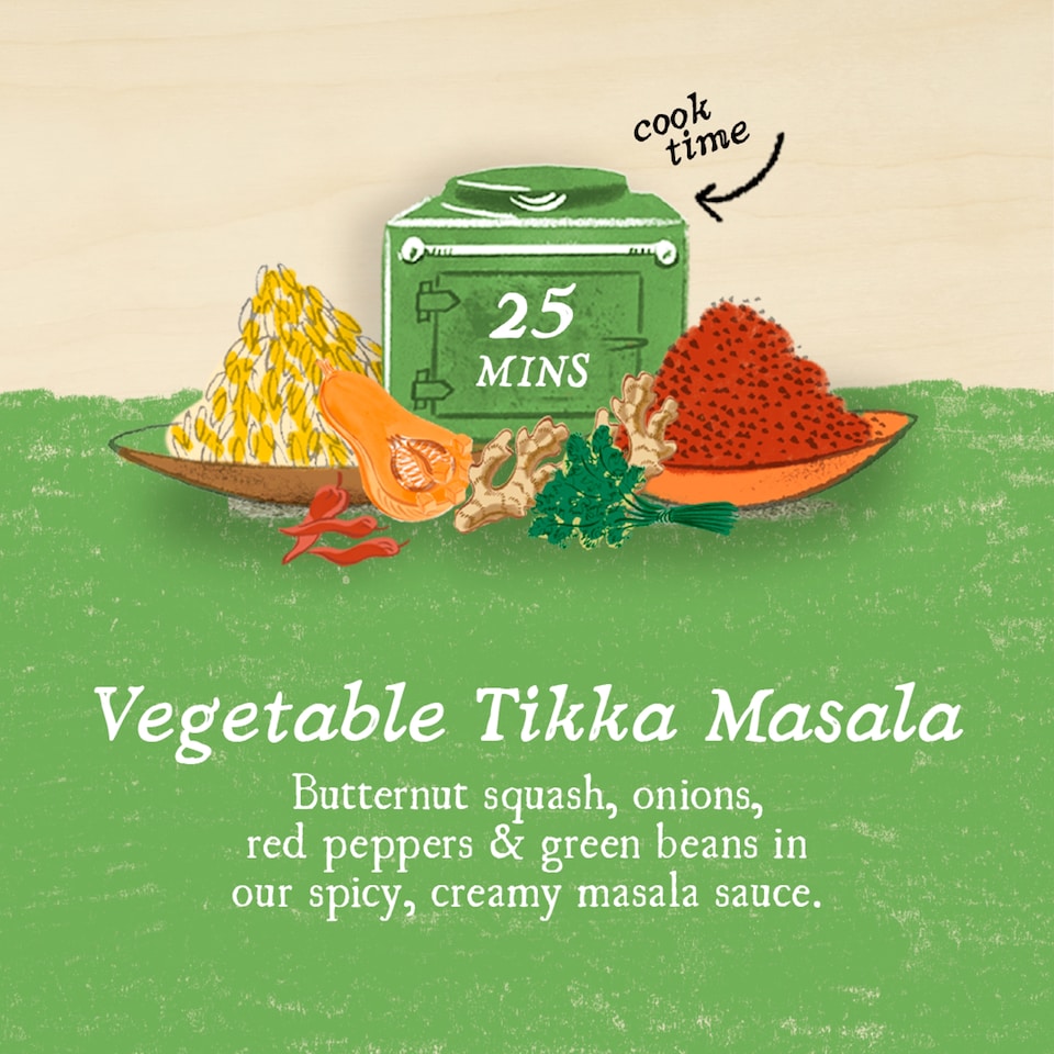 image 1 of Charlie Bigham's Vegetable Tikka Masala 460g