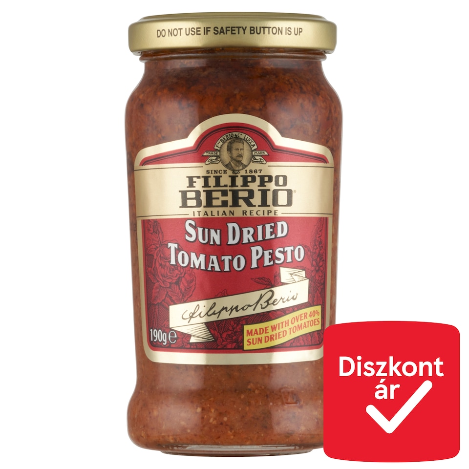 Filippo Berio szárított paradicsomos pesto paradicsomos fűszerszósz 190 g