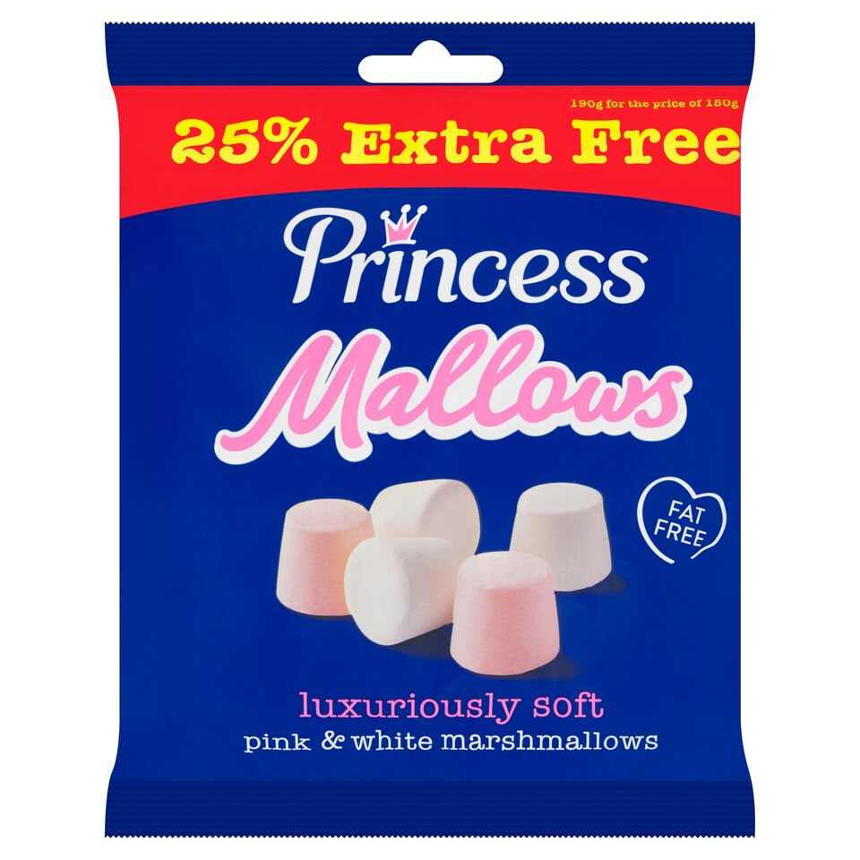 PRINCESS MARSHMALLOWS 190G