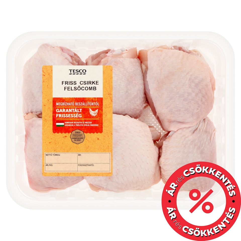 Tesco friss csirke felsőcomb 750 g