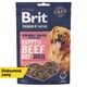 obrázok 1 z Brit Premium by Nature Polomäkká maškrtka pre psov hovädzina obohatené o jablko 180 g