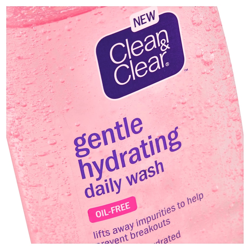 image 1 of Clean And Clear Gentle Hydrating Daily Wash 150Ml