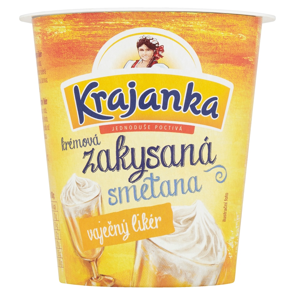 Krajanka Krémová zakysaná smetana vaječný likér 130g