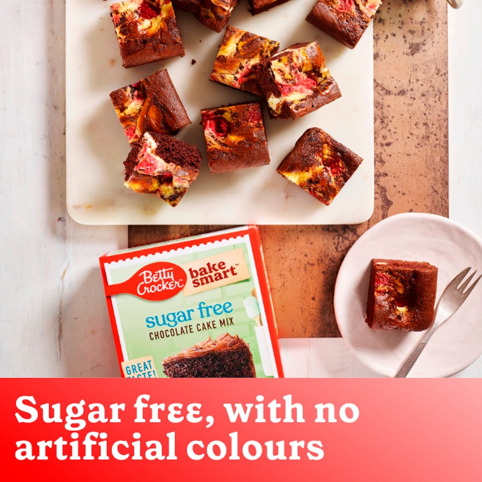 image 1 of Betty Crocker Bake Smart Sugar Free Chocolate Cake Mix 350g