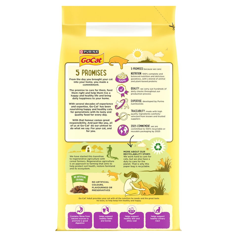 image 1 of Go Cat Adult Chicken & Duck 4Kg