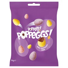Poppets Poppeggs Milk Chocolate 1Kg