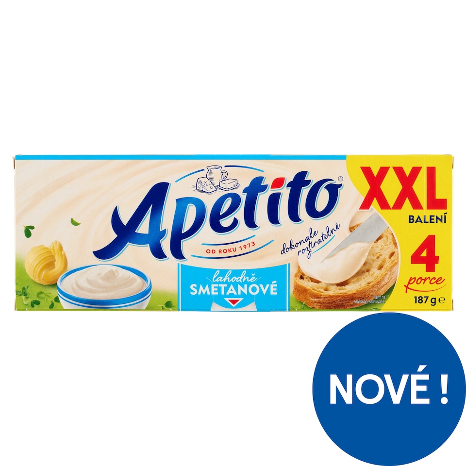 Obrázek 1 pro produkt Apetito Lahodně smetanové XXL balení 4 ks 187g