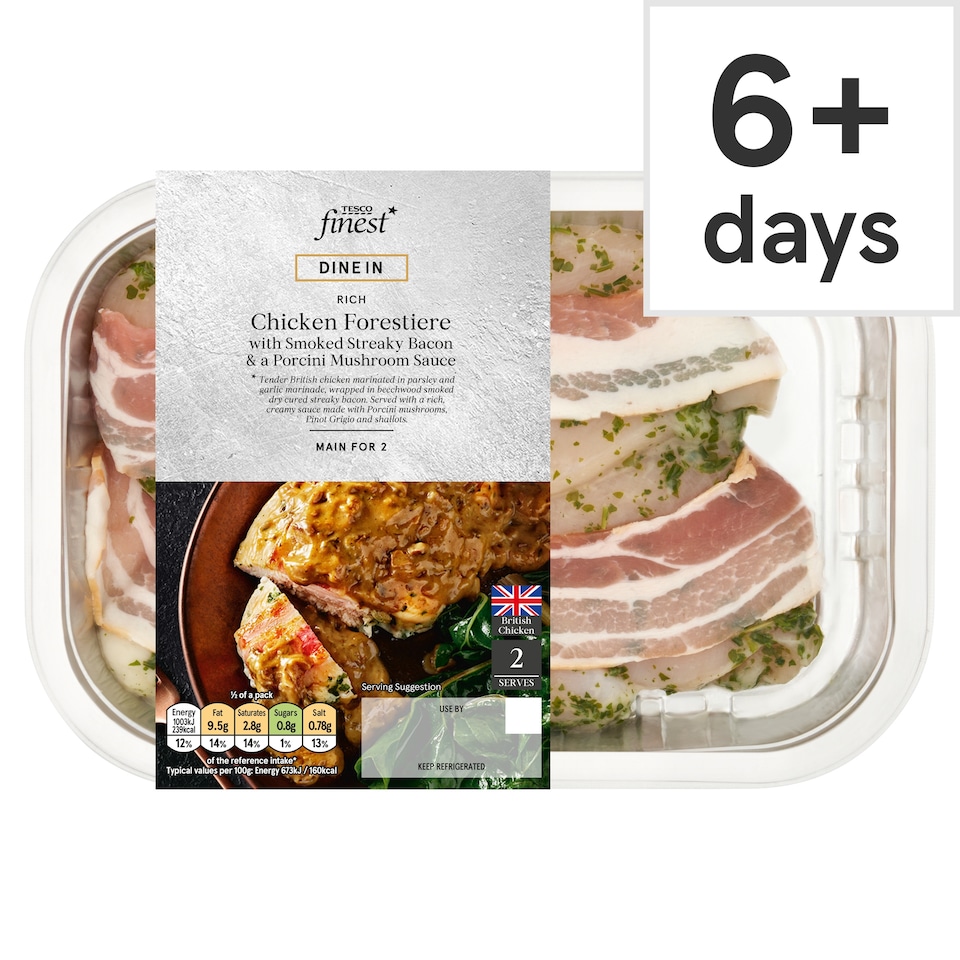Tesco Finest Chicken Forestiere 370g