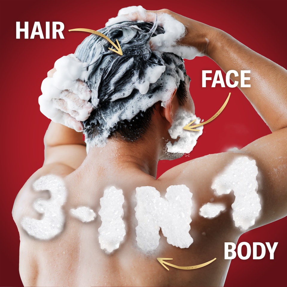 Old Spice Whitewater Férfi 3 az 1-ben Sampon és Tusfürdő, 1000 ml  1. kép