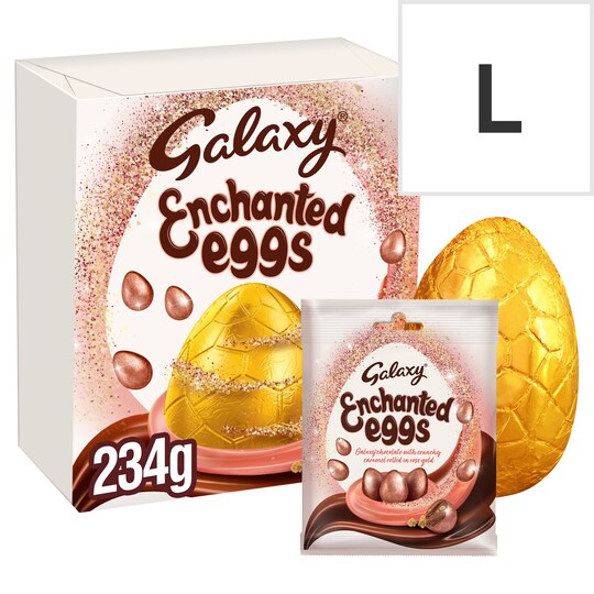 Galaxy Milk Chocolate Egg And Enchanted Milk Chocolate Eggs 234G