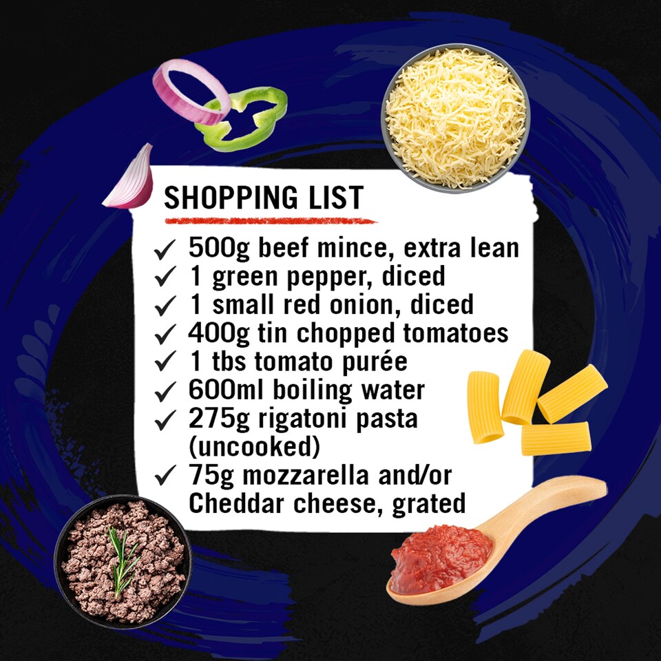 image 1 of Schwartz Pizza Express Pasta Bake - Spicy Beef & Pepper 30g