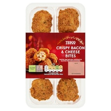 Tesco Free From Bacon & Cheese Bites 205G
