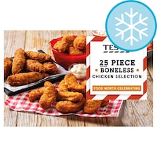 Tesco 25 Boneless Chicken Selection 560G