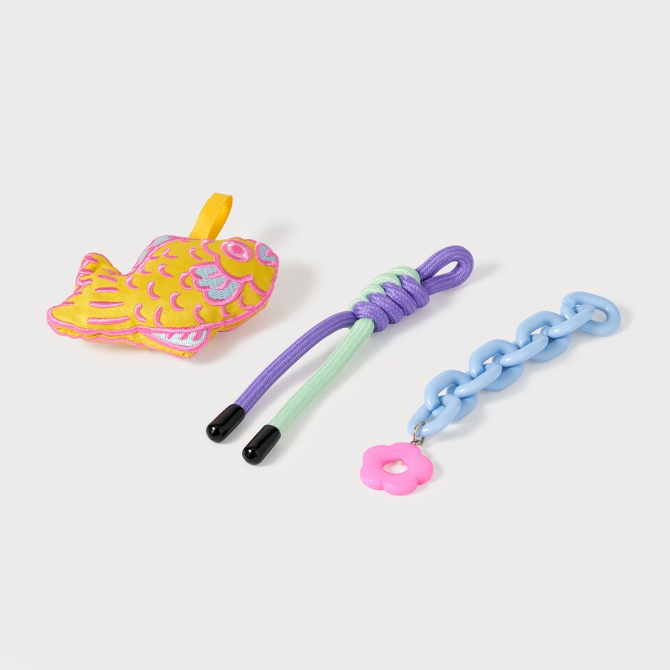 image 1 of Paperchase Cats Keyring
