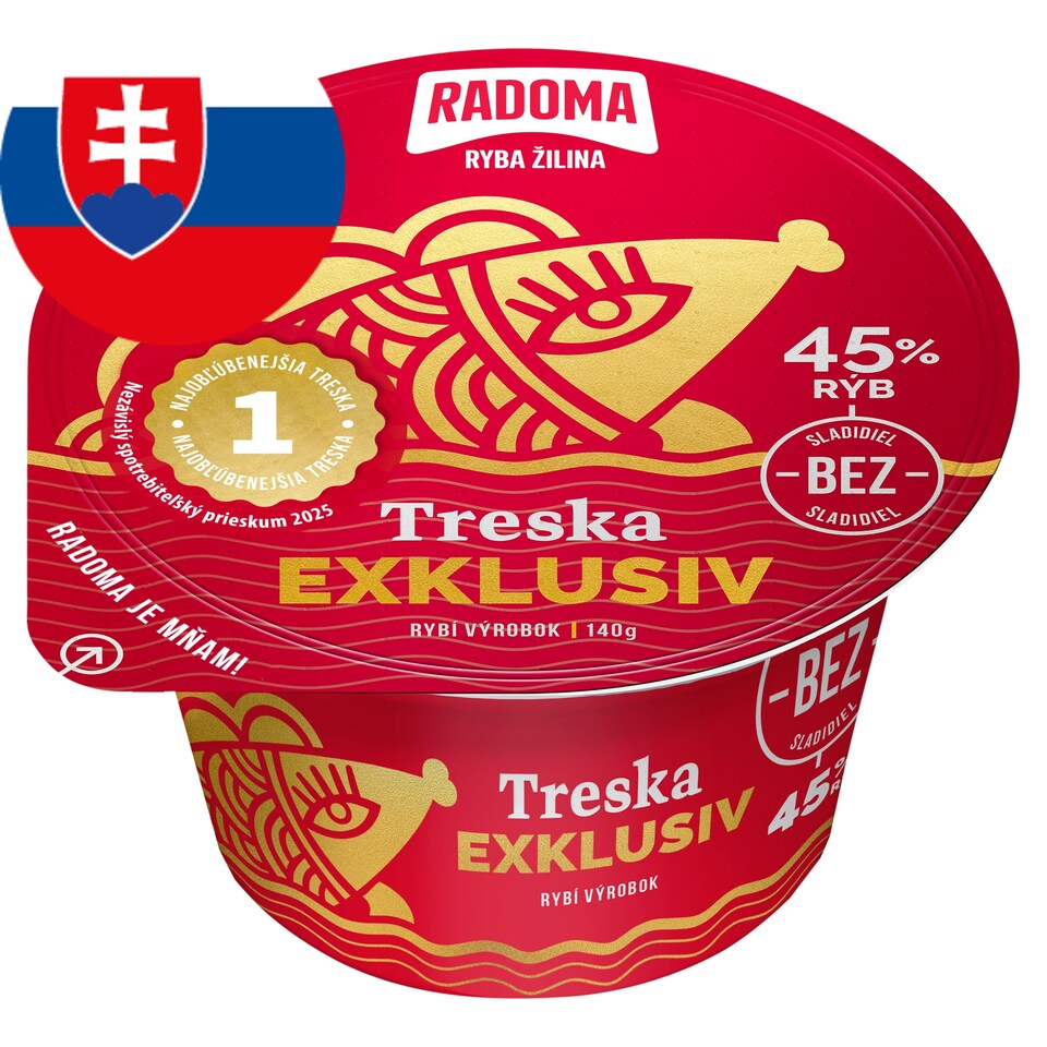 PRETO Ryba Žilina Cod Exclusiv 140 g