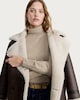 image 2 of F&F Knitted Roll Neck Jumper in Mink