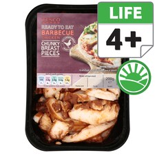 Tesco Roast Bbq Chunky Chicken 200G