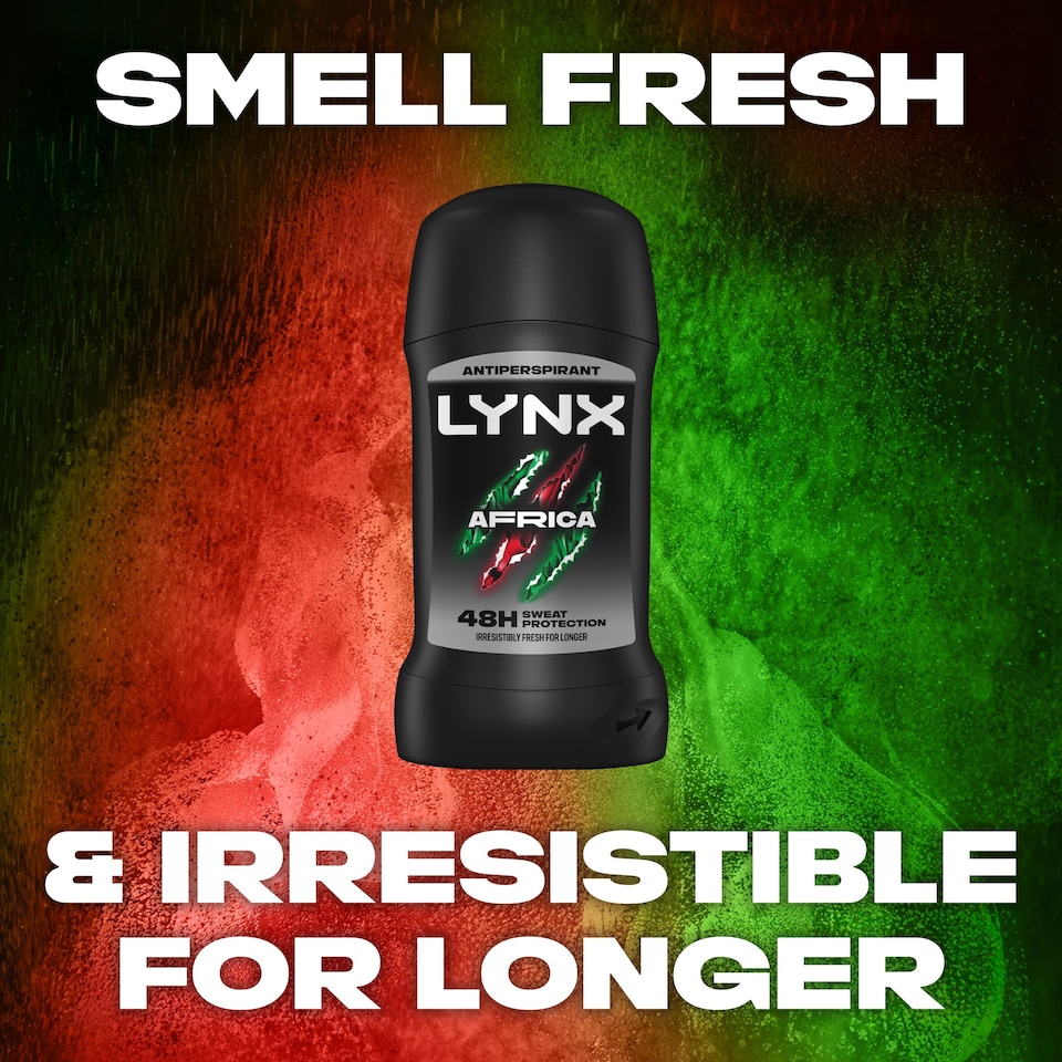 image 1 of Lynx Africa 48h Stick Antiperspirant Deodorant 50ml