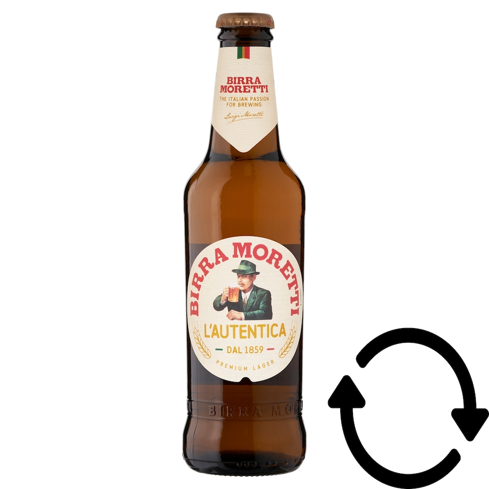 Birra Moretti világos sör 4,6% 330 ml 1. kép