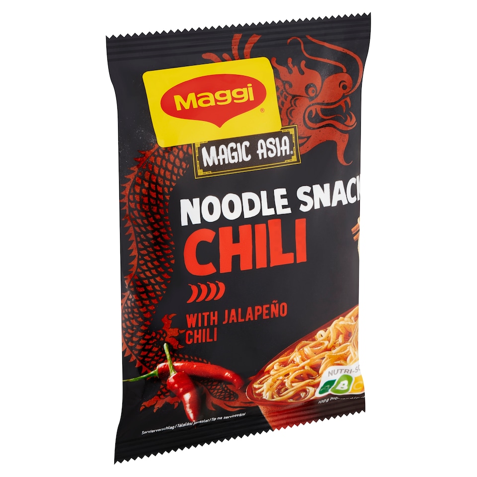 Maggi Magic Asia instant tészta chilis, ázsiai ízvilágú fűszerkeverékkel, napraforgóolajjal 62 g   1. kép