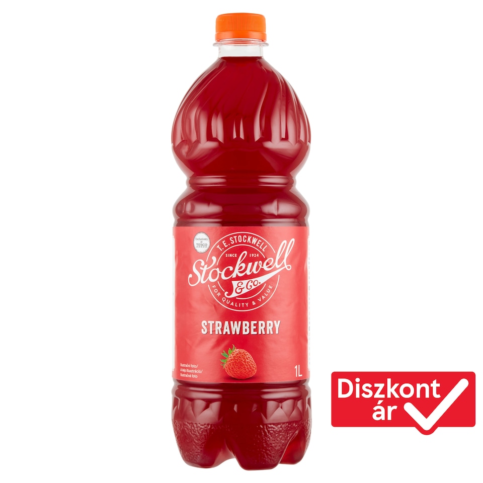 Stockwell & Co. eperízű italkoncentrátum édesítőszerrel 1 l
