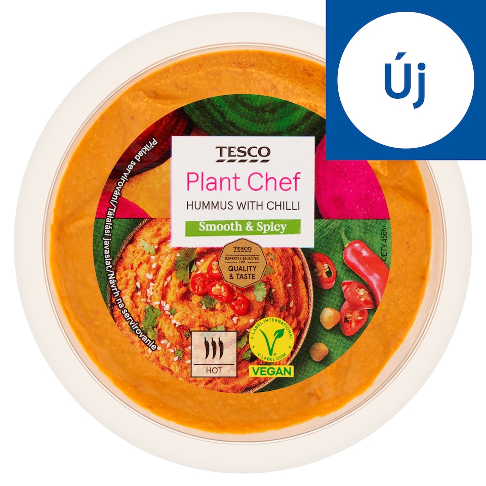 Tesco Plant Chef Hummus with Chilli 200 g