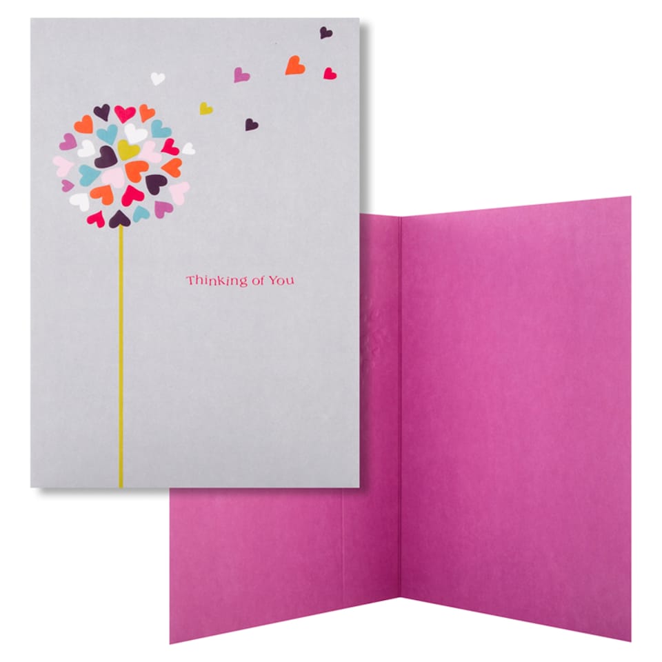 Hallmark Thinking Of You Card (Blank Inside)