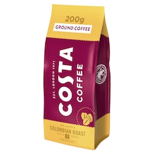 Costa Coffee Columbian Roast Medium Roast 200G