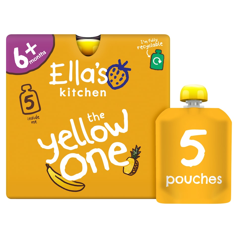 Ella's Kitchen The Yellow One Multipack 450G