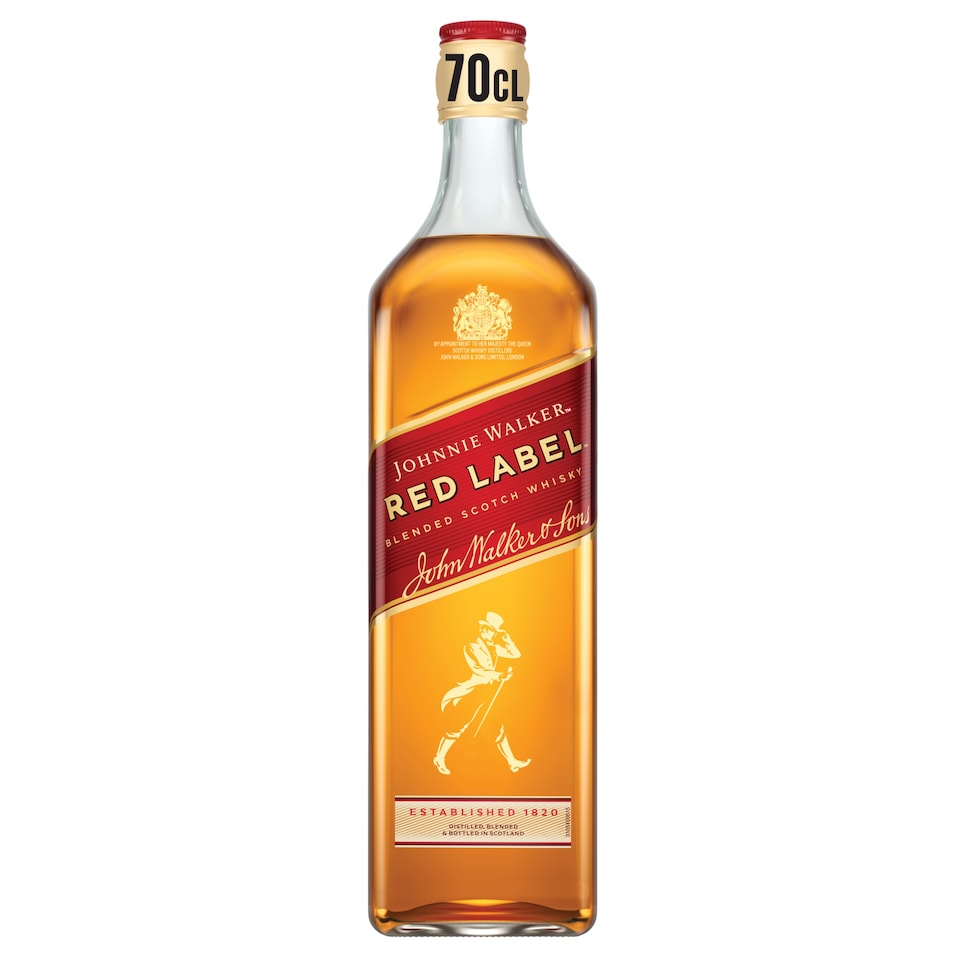 image 1 of Johnnie Walker Red Label Scotch Whisky Bottle 40% Vol 70cl