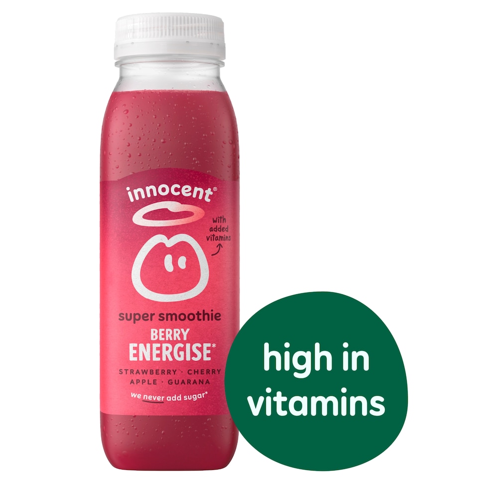image 1 of Innocent Super Smoothie Energise 300ml