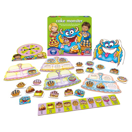 o Cake Monster Board Game Tesco Groceries