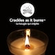image 3 of Woodwick Fireside Large Hourglass Candle 610g