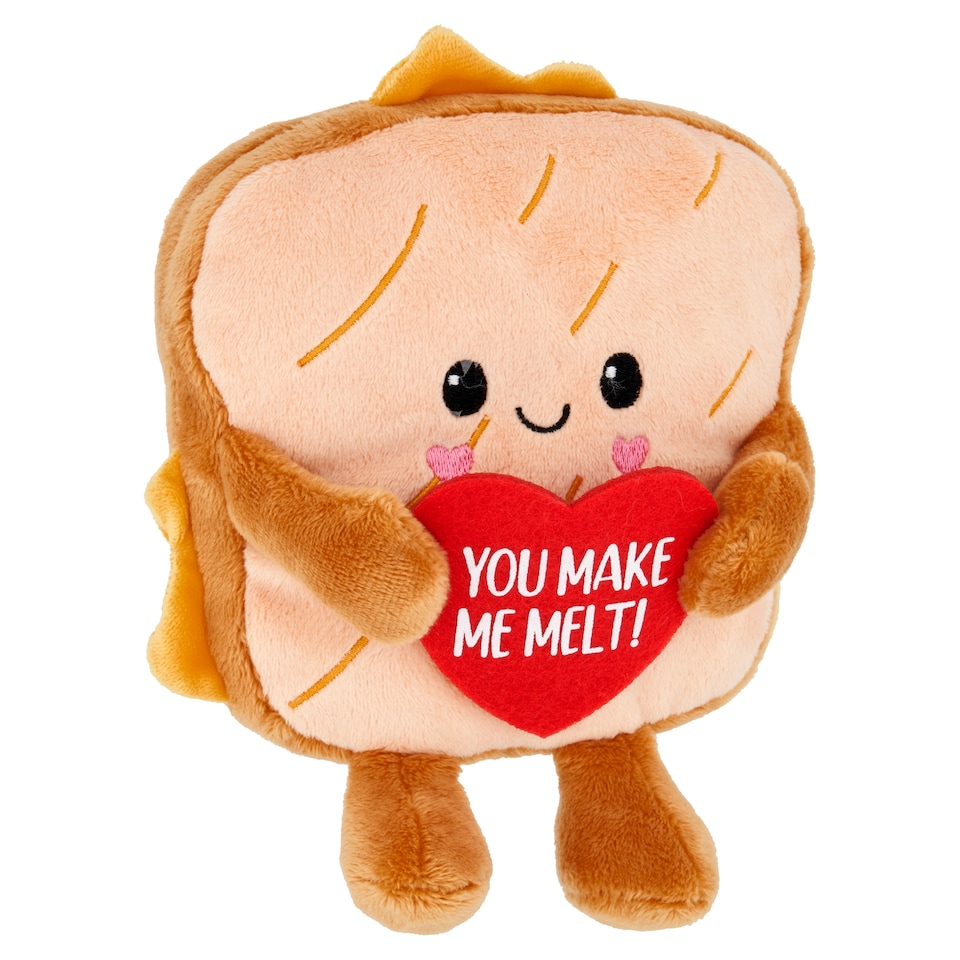 image 1 of Tesco Valentines Food Plush Assortment
