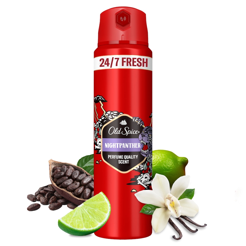 image 1 of Old Spice Nightpanther Deodorant Spray 150Ml