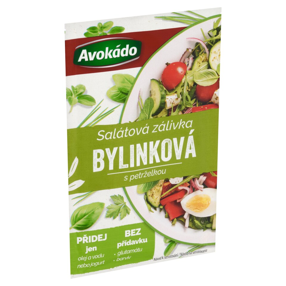 Obrázek 1 pro produkt Avokádo Salátová zálivka bylinková s petrželkou 8g